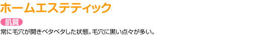 �z�[���G�X�e�e�B�b�N